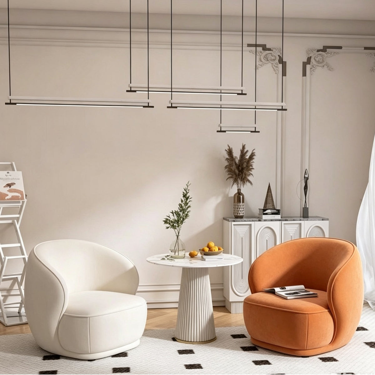 Modern Single Leather Sofa