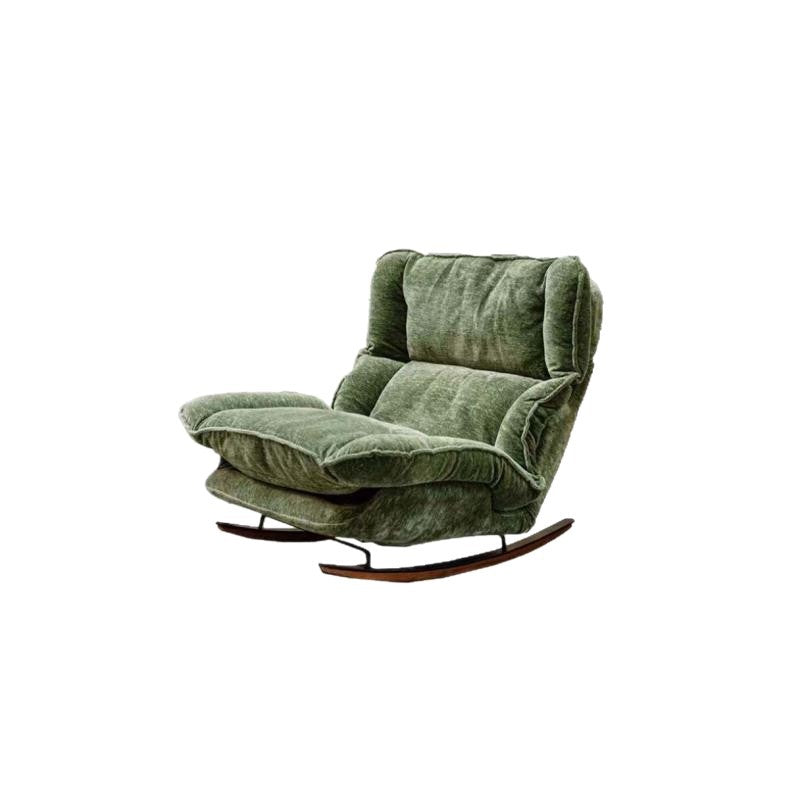 Dual-Purpose Rocking Chair for Sitting and Sleeping
