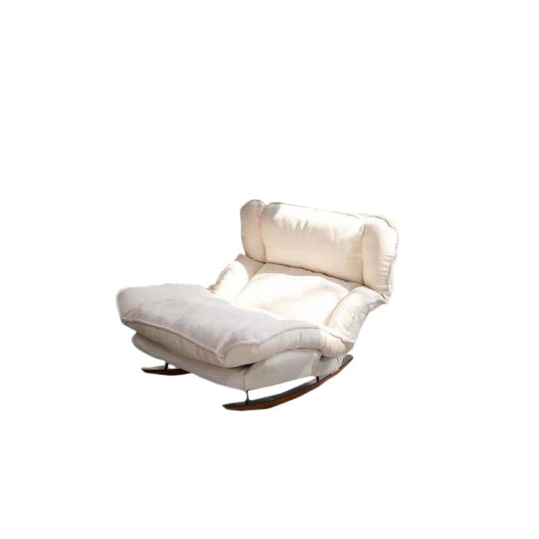 Dual-Purpose Rocking Chair for Sitting and Sleeping
