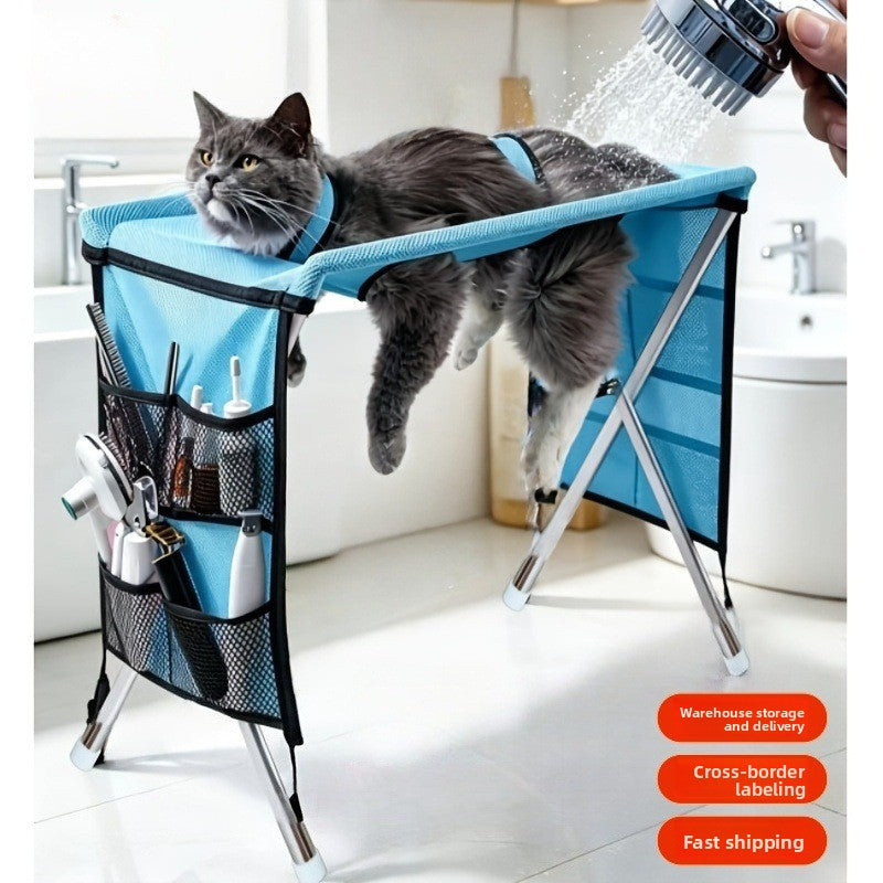 Adjustable Pet Grooming and Bathing Table