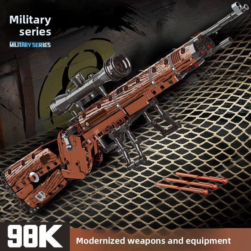 Sniper Rifle Lego Compatible
