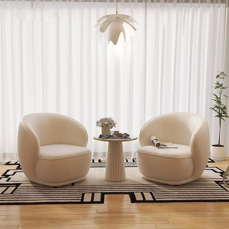Modern Single Leather Sofa
