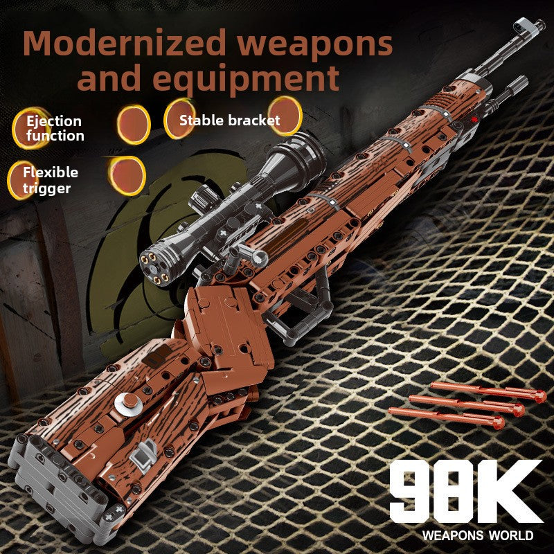 Sniper Rifle Lego Compatible