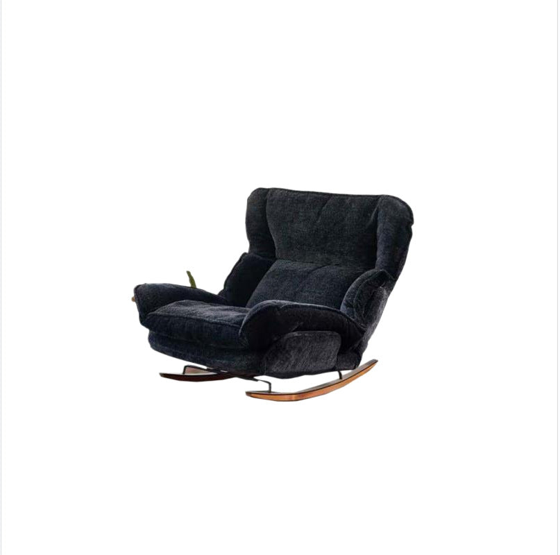 Dual-Purpose Rocking Chair for Sitting and Sleeping